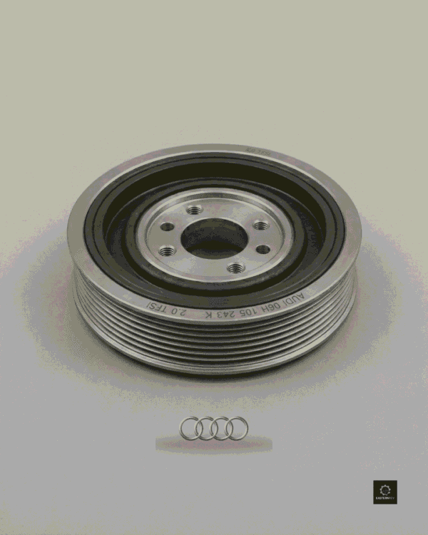 Crankshaft Pulley / Vibration Damper for Audi A4 8K 2.0 Petrol