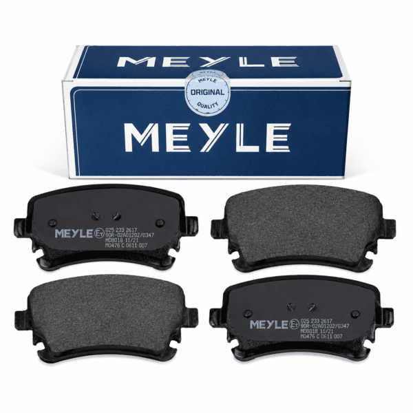 MEYLE Audi A4 / Audi A6 Rear Brake Pad Set (4 Pcs) – Part No. 025 233 2617